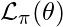 \mathcal{L}_\pi(\theta)