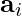 \mathbf{a}_i