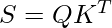 S=QK^T