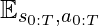 \mathbb{E}_{s_{0:T}, a_{0:T}}