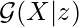 \mathcal{G}(X|z)