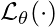 \mathcal{L}_\theta(\cdot)